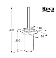 MEDIDAS ESCOBILLERO DE PARED TEMPO ROCA